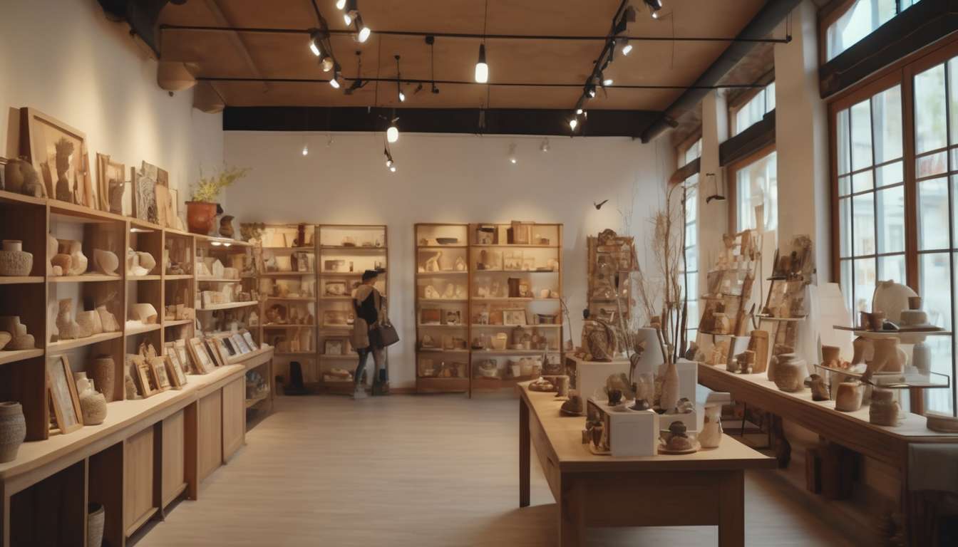 Znaczenie sklepów z pamiątkami dla utrzymania prywatnych galerii